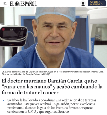 El Dr. Damián García, premio Envasador de Sonoco a la Excelencia Empresarial
