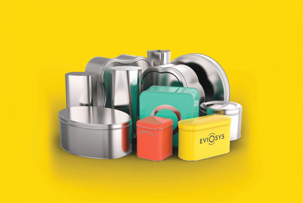 COVER branding packaging metal eviosys