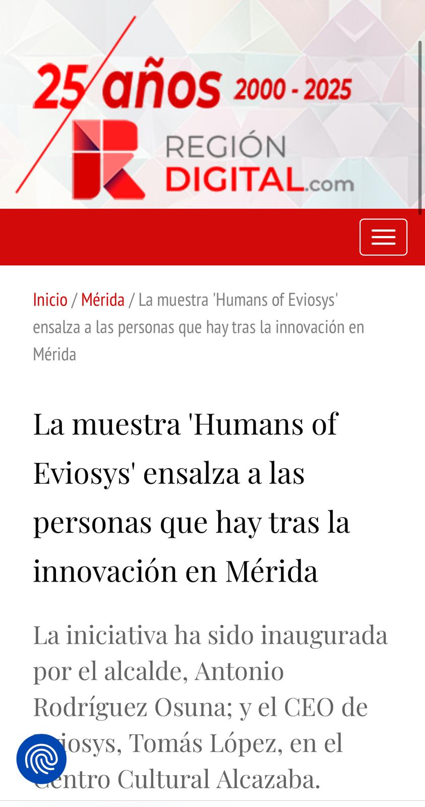 Humans of Eviosys en Mérida