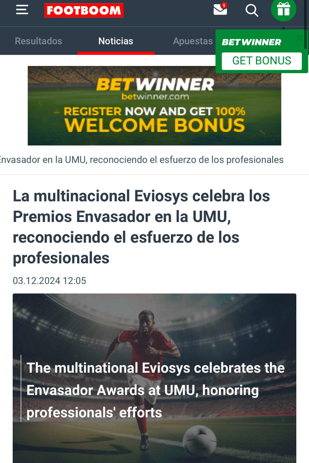 Multinacional Eviosys celebra la primera edición de los Premios Envasador