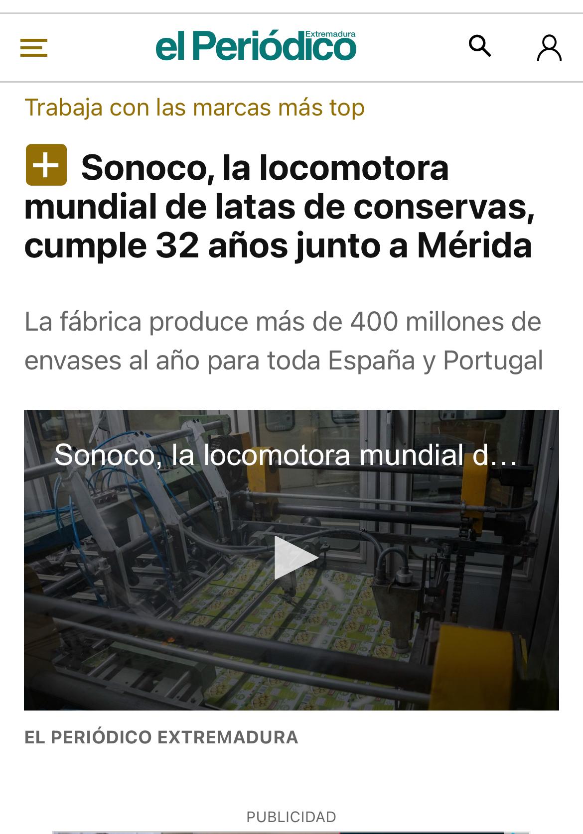 Sonoco cumple 32 años en Mérida