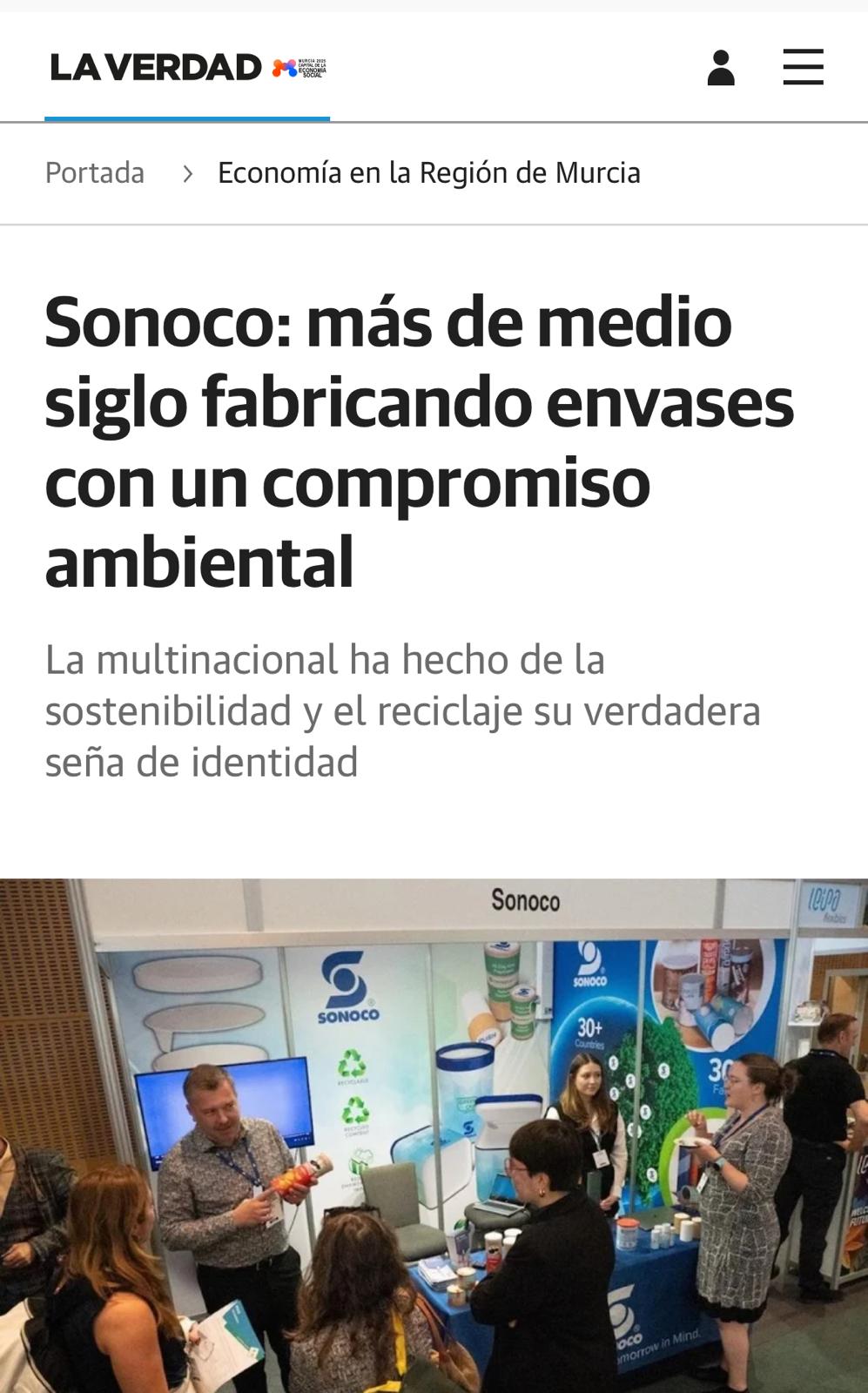 Sonoco y su compromiso ambiental